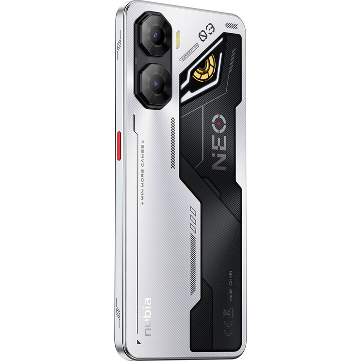 Nubia Neo 3 5G, 6.8 pantalla, 5200 mAh, 33W, 8GB 256GB, plata
