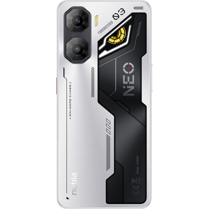 Nubia Neo 3 5G, 6.8 pantalla, 5200 mAh, 33W, 8GB 256GB, plata