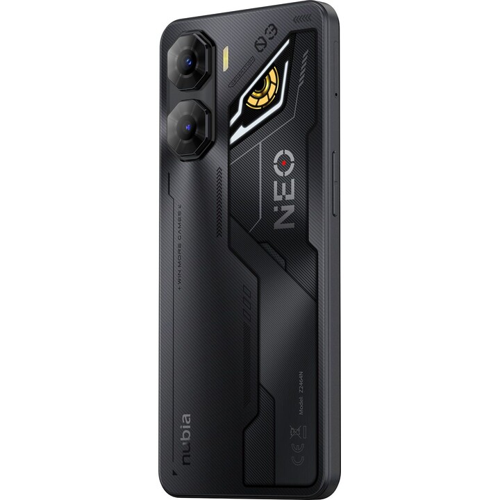 Nubia Neo 3 5G, 6.8 pantalla, 5200 mAh, 33W, 8GB 256GB, negro