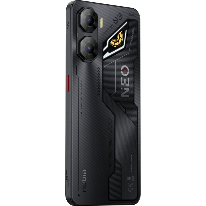 Nubia Neo 3 5G, 6.8 pantalla, 5200 mAh, 33W, 8GB 256GB, negro