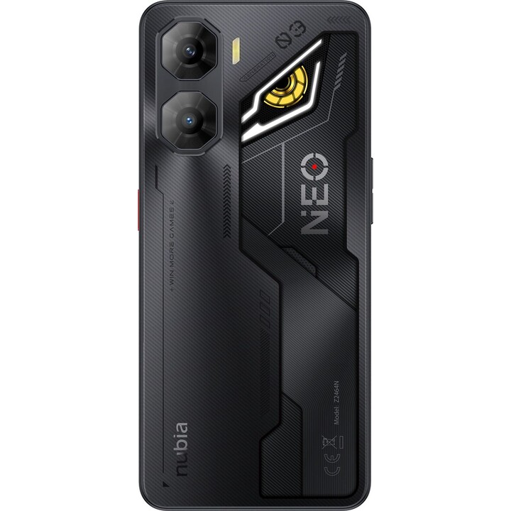 Nubia Neo 3 5G, 6.8 pantalla, 5200 mAh, 33W, 8GB 256GB, negro