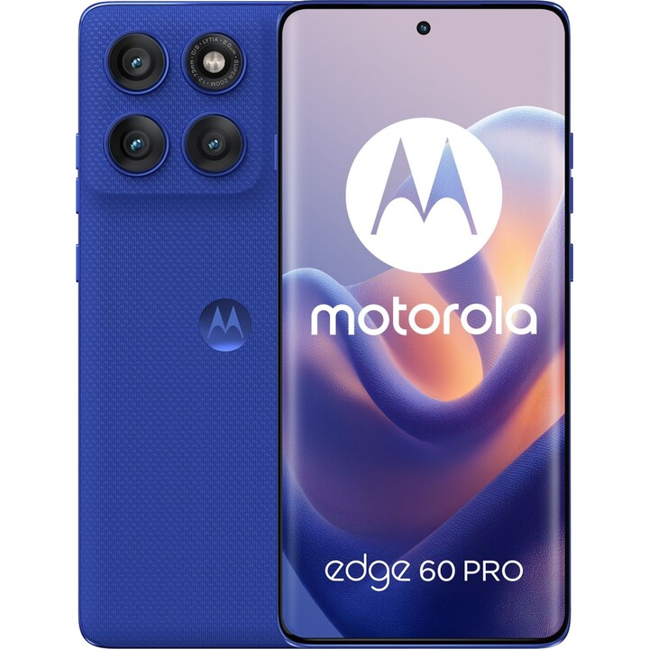 Motorola edge 60 Pro 16.9 cm (6.67") Dual SIM Android 15 5G USB Type C 12 GB 512 GB 6000 mAh Blue