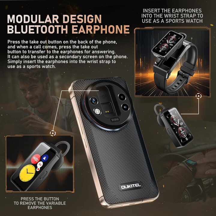 Oukitel WP200 Pro 5G 24GB/1TB Dual Sim Gray