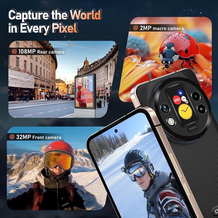 Oukitel WP200 Pro 5G 24GB/1TB Dual Sim Gray