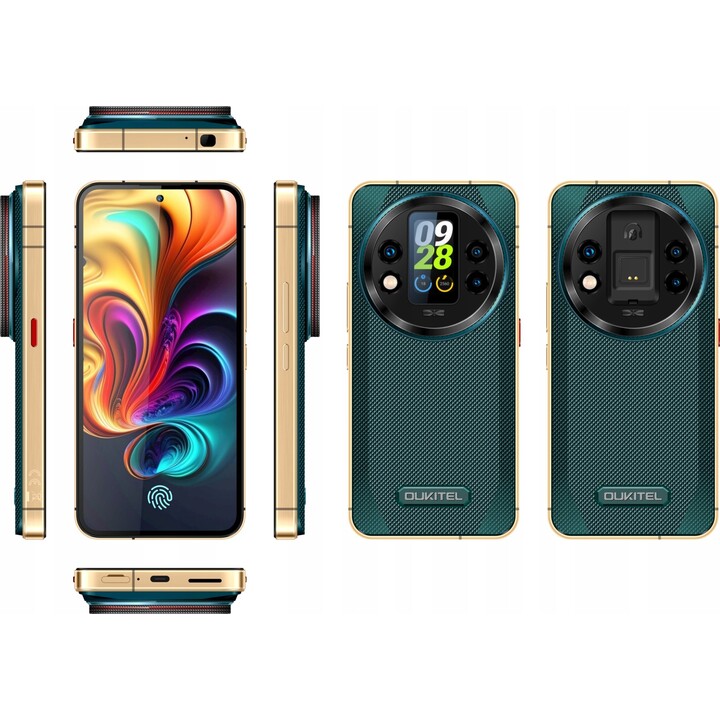 Oukitel WP200 Pro 5G 24GB 1TB Dual Sim Verde
