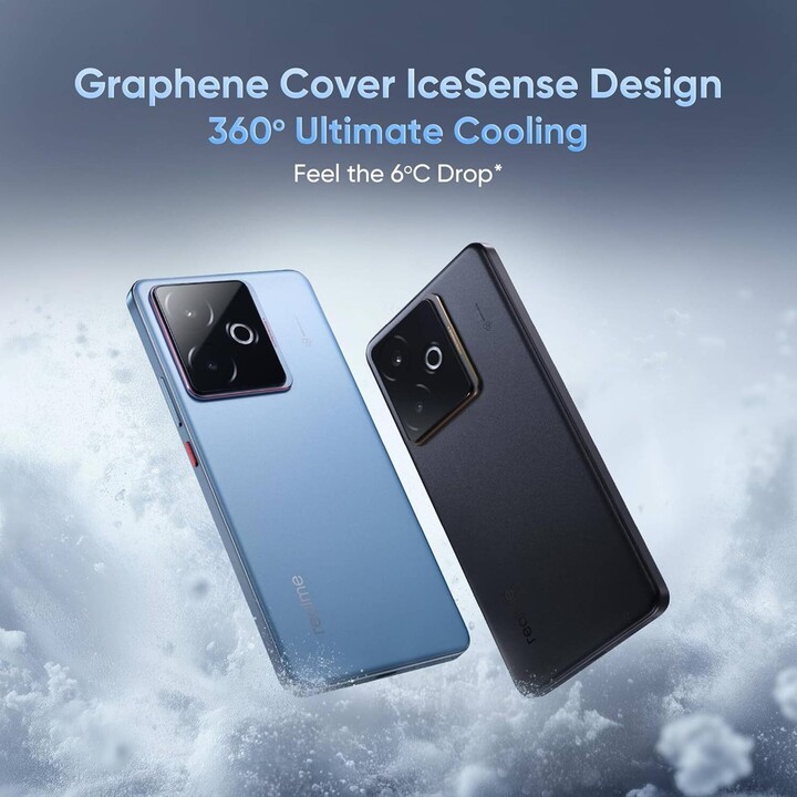 Realme GT 7T 5G, 12GB 256GB, Dual SIM, MediaTek Dimensidad 8400 Batería máxima 7000 mAh Black