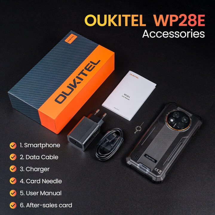 Oukitel WP28E 4GB 64GB Dual SIM Orange