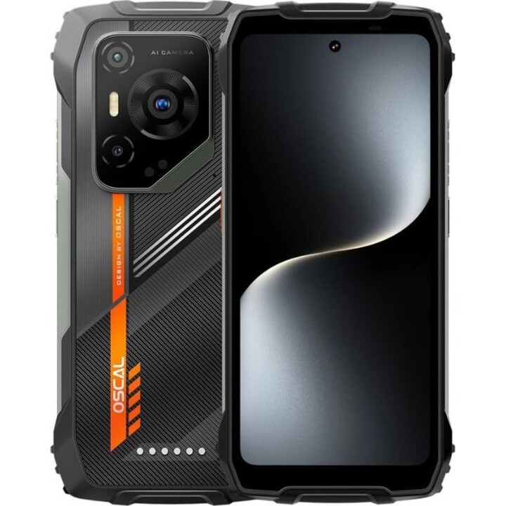 Oscal Pilot 3 5G 12 GB 256 GB 6,78 FHD 32 MP Dual Sim Negro Resistente