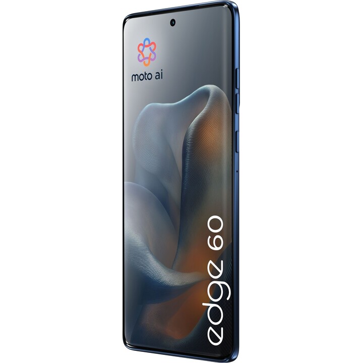 Motorola Edge 60 5G, 12 GB 512 GB, Anzeige 16,9 cm, Android 15, USB-C, 5200mah, Gibraltar Sea, Blau