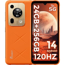 Fossibot F112 Pro 5G, 8GB 256GB, 6.88 LCD IPS HD+, 7150mAh, Naranja