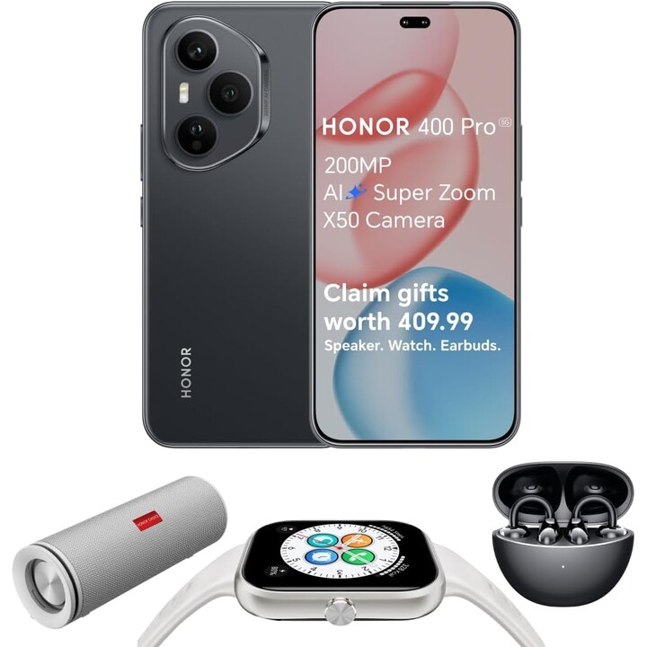 Honor 400 Pro 5G Smartphone 12GB/512GB Dual-SIM Schwarz