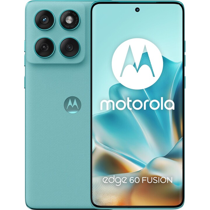 Motorola Edge 60 Fusion 5G, 8GB 256 GB Dual Sim, Amazonita, Azul