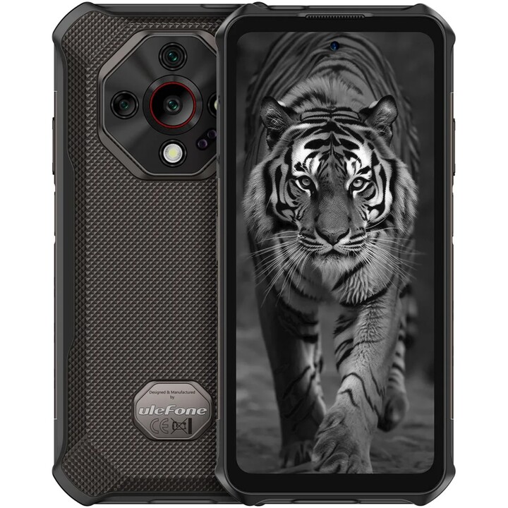 Ulefone Armor X16 Pro 5G, 8GB 256GB, 64MP Triple Camera 25MP Visión nocturna, Wasteland Shadow, Negro