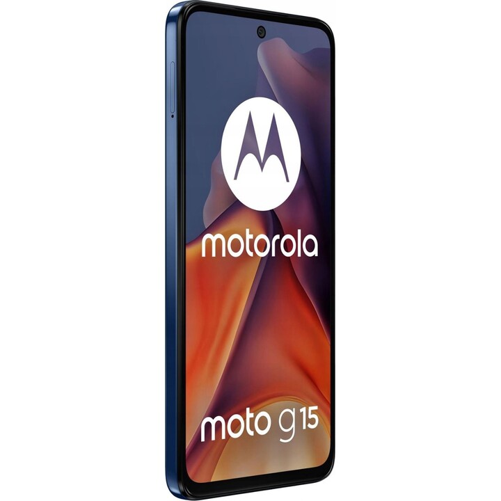 Motorola Moto G15 17,1cm (6.72), 8GB 128GB, 4G Smartphone, Dual SIM, Android 15, USB Type C, 5200mAh, Marine Blue
