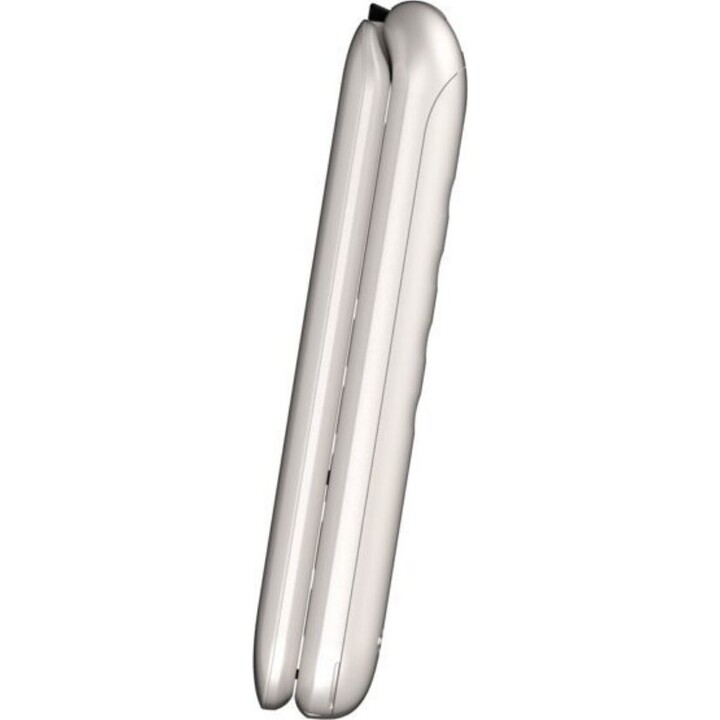 Téléphone Gigaset GL595 blanc pour seniors, écran de 7,11 cm (2,8"), poids de 114 g
