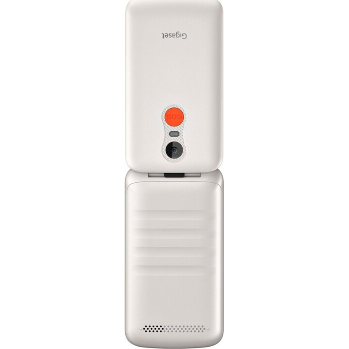 Gigaset Gl595 7,11 Cm (2.8") 114 G Blanco Teléfono Para Personas Mayores