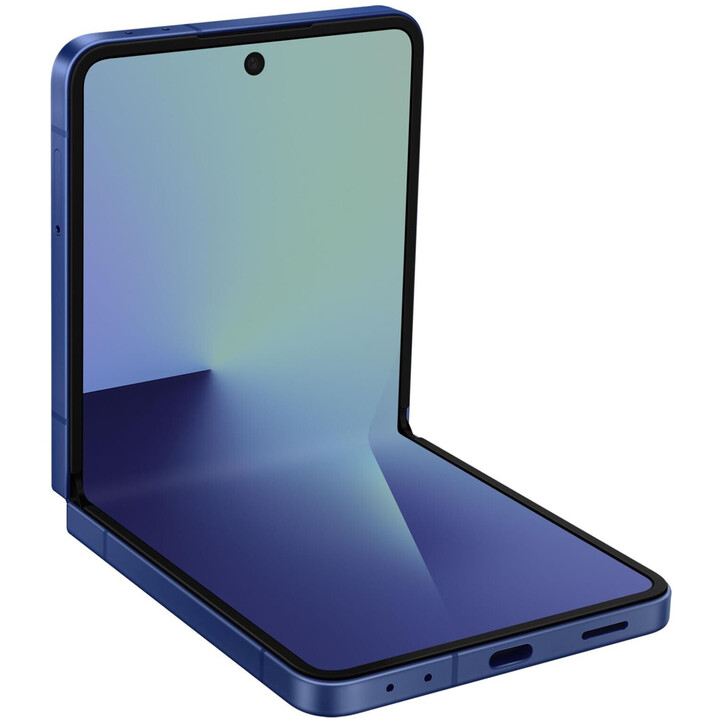 Samsung Galaxy Z Flip7 5G, 12GB 256GB, teléfono AI, pantalla de cubierta grande, cámara de 50mp, 4300 mAh, Azul Shadow