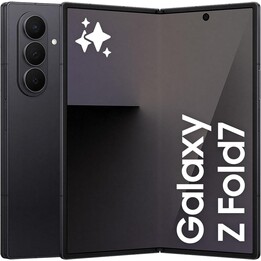 Samsung Galaxy Z Fold7 5G, 12GB 512GB, teléfono AI, pantalla grande, cámara de 200 mp, 4400 mAh, jetblack (negro)