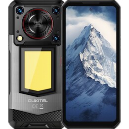 Oukitel WP56 5G, 12GB+512GB, 6.8 FHD+ Display, 16000mAh, 108MP Camera, Android 15, NFC, Black