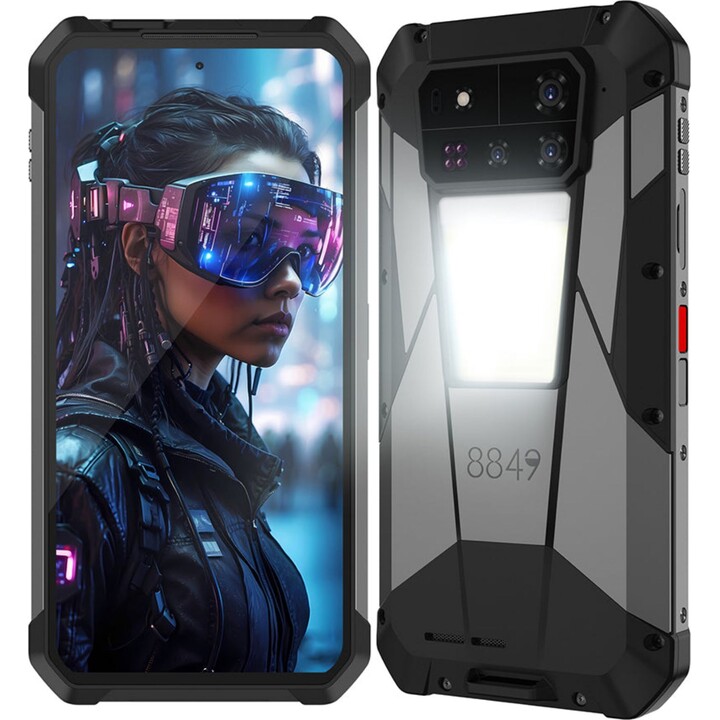 Unihertz 8849 Tank 4 Pro Cinema Projector 5G 16GB/512GB Negro Rugged