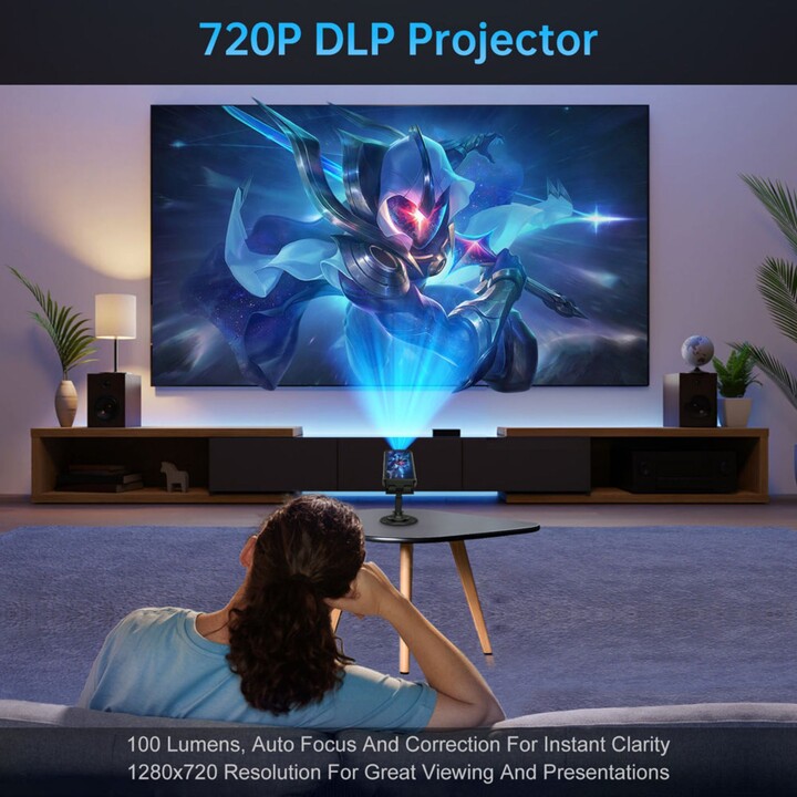 Unihertz 8849 Tank 4 Pro Cinema Projector 5G 16GB/512GB Negro Rugged