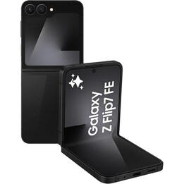 Samsung Galaxy Z Flip7 FE 5G, 8GB 256GB, AI Phone, Wide Cover Screen, 50MP Camera, Smooth Processor, Black