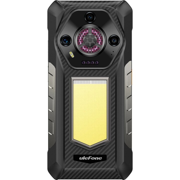 Ulefone Armor 30, 12GB+512GB, Visión nocturna, IP68/IP69K, 6.95 pulgadas Android 15 Helio G100 Octa Core, NFC, OTG, Negro