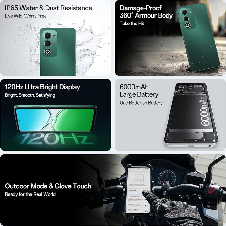 Oppo A5 5G, 4GB RAM 128GB, Dual Sim, Green