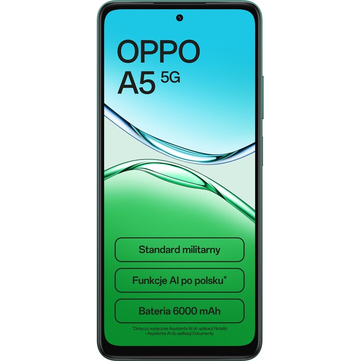Oppo A5 5G, 4GB RAM 128GB, Dual Sim, Green