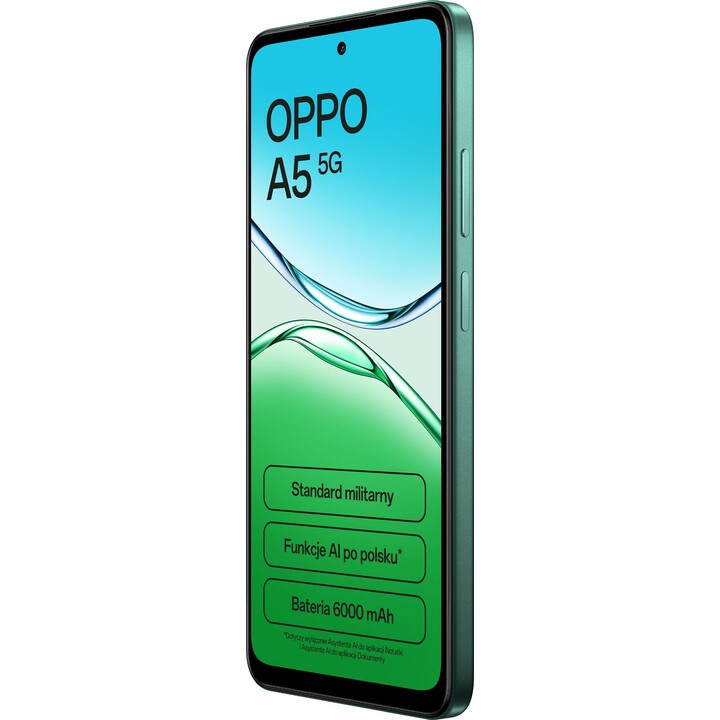 Oppo A5 5G, 4GB RAM 128GB, Dual Sim, Green