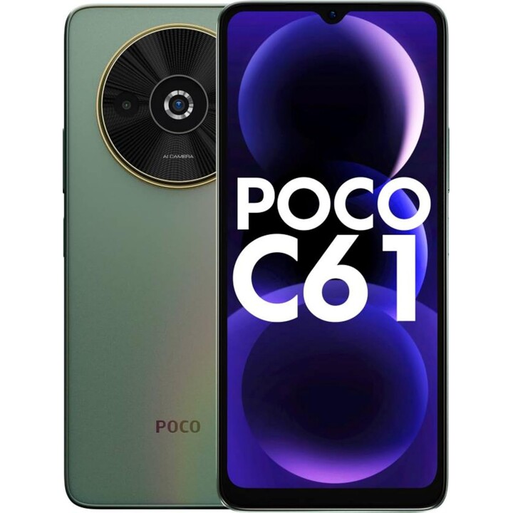 Xiaomi Poco C61 128 Go 4 Go de RAM, double sim, vert