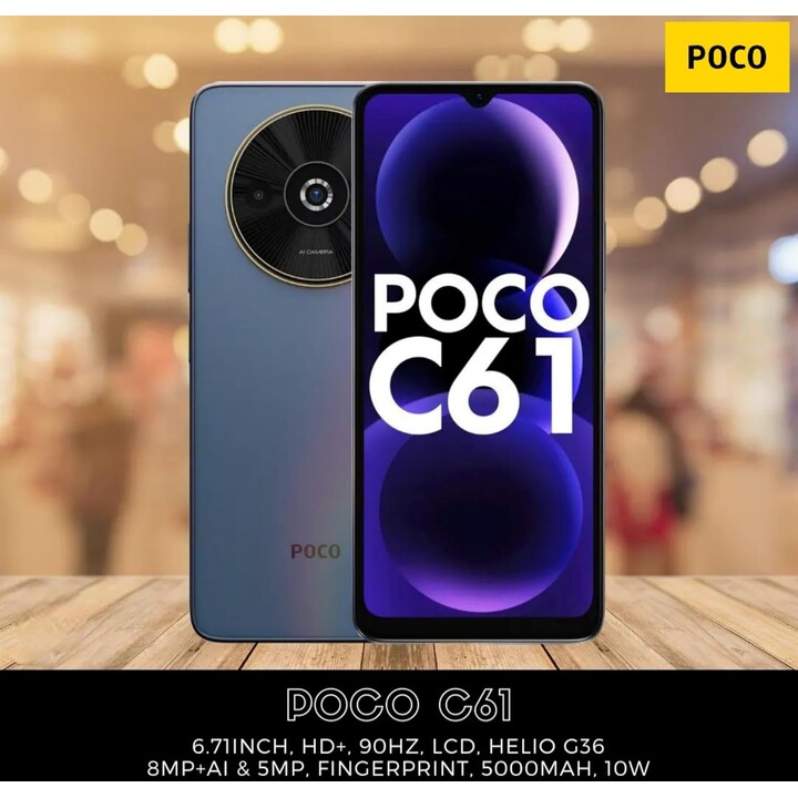 Xiaomi Poco C61 128 Go 4 Go de RAM, double sim, vert