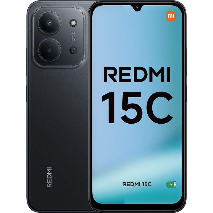 Xiaomi Redmi 15C, 128GB, 6GB RAM, 6.9 HD+, MediaTek Helio G81-Ultra, 6000 mAh, Blue