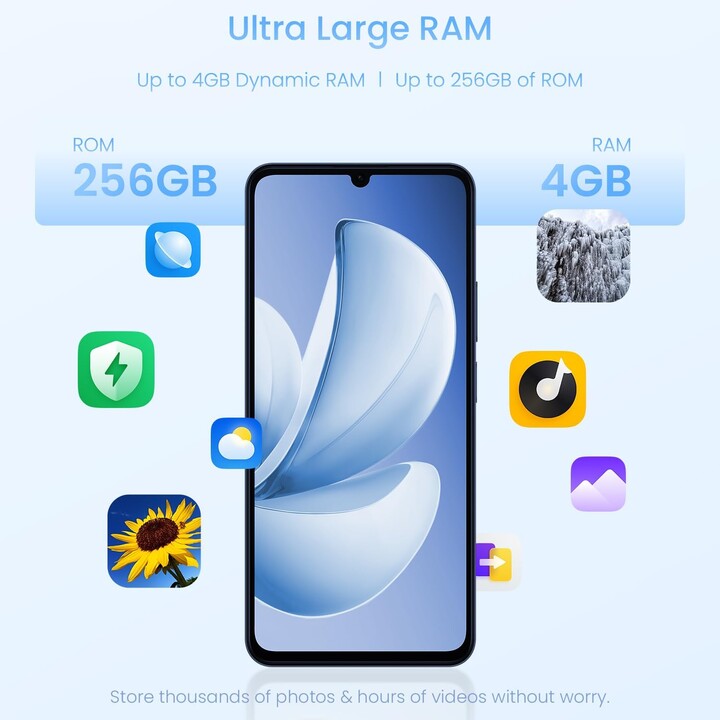 Realme Note 70T, 128GB 4GB, 17.1 Cm, Dual Sim, Android 15, USB-C, 6000 mAh, Black