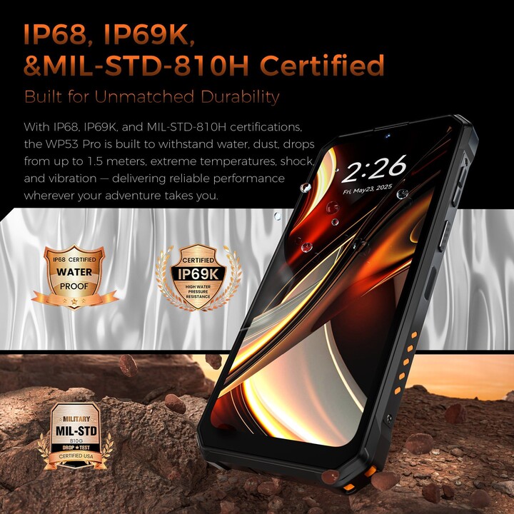 Oukitel WP53 Pro 8GB/256GB Black Rugged