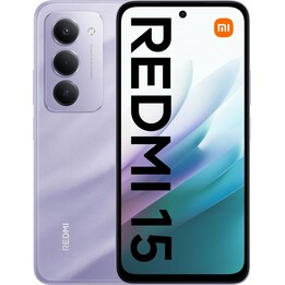 Xiaomi Redmi 15 NFC, 6GB RAM 128GB, Dual SIM, 6.90 HD+ 144Hz, 7000 mAh, Sandy Purple