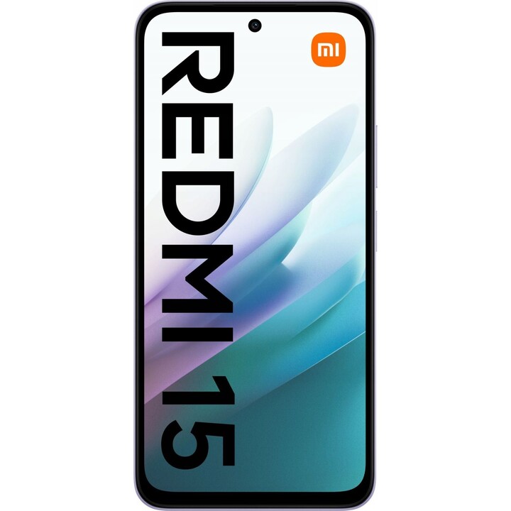 Xiaomi Redmi 15 NFC, 6 GB RAM 128GB, Dual SIM, 6,90 HD+ 144Hz, 7000 mAh, Sandy Roxo