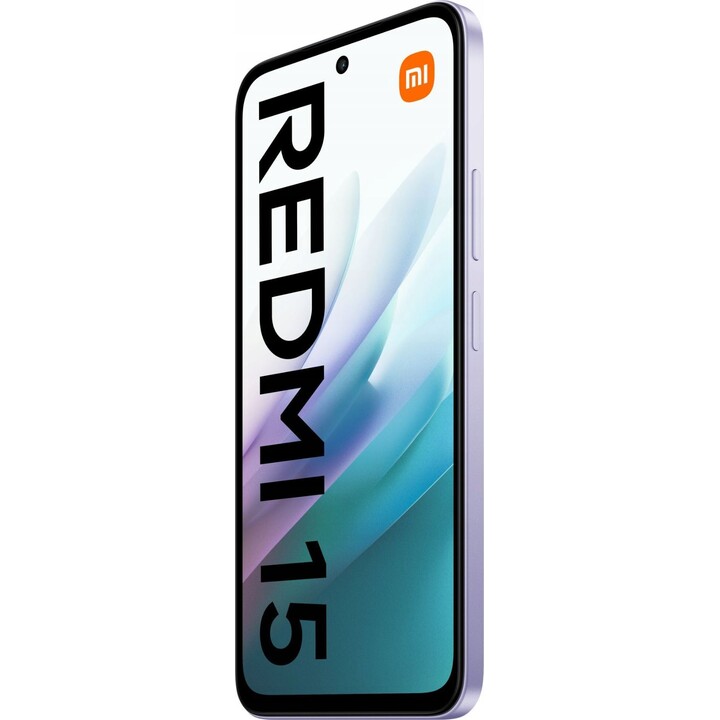 Xiaomi Redmi 15 NFC, 6 GB RAM 128GB, Dual SIM, 6,90 HD+ 144Hz, 7000 mAh, Sandy Roxo