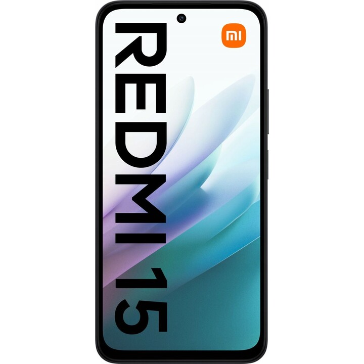 Xiaomi Redmi 15 NFC, 8GB RAM 256GB, Dual SIM, 6.90 HD+ 144Hz, 7000 mAh, Midnight Black