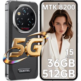 Oukitel WP210 5G, 12 Go 512 Go, 6,7 AMOLED FHD+, 8800 mAh, noir