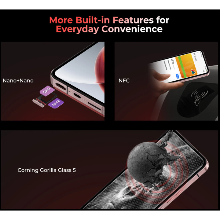 Oukitel WP210 5G, 12 Go 512 Go, 6,7 AMOLED FHD+, 8800 mAh, noir