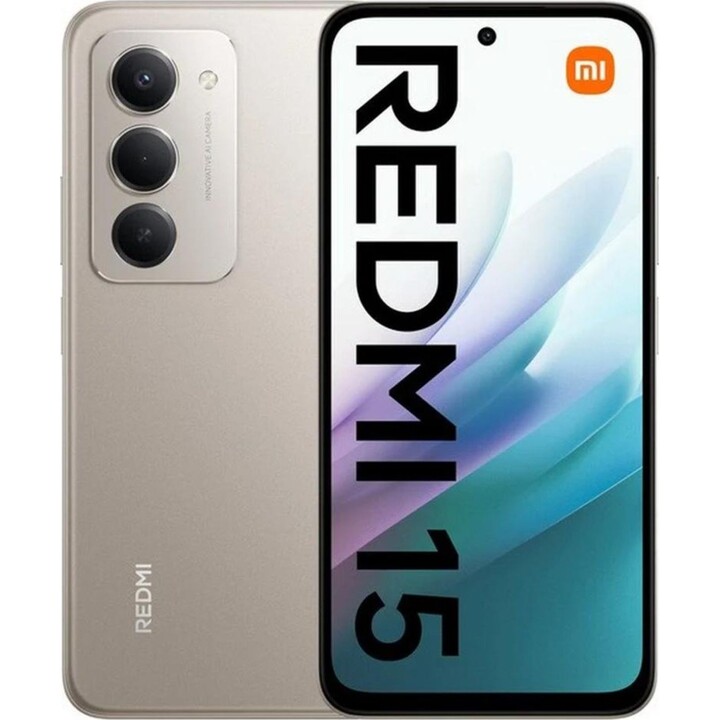 Xiaomi Redmi 15 NFC, 6 GB RAM 128GB, Dual Sim, 6,90 HD+ 144Hz, 7000 MAH, Titan Grey