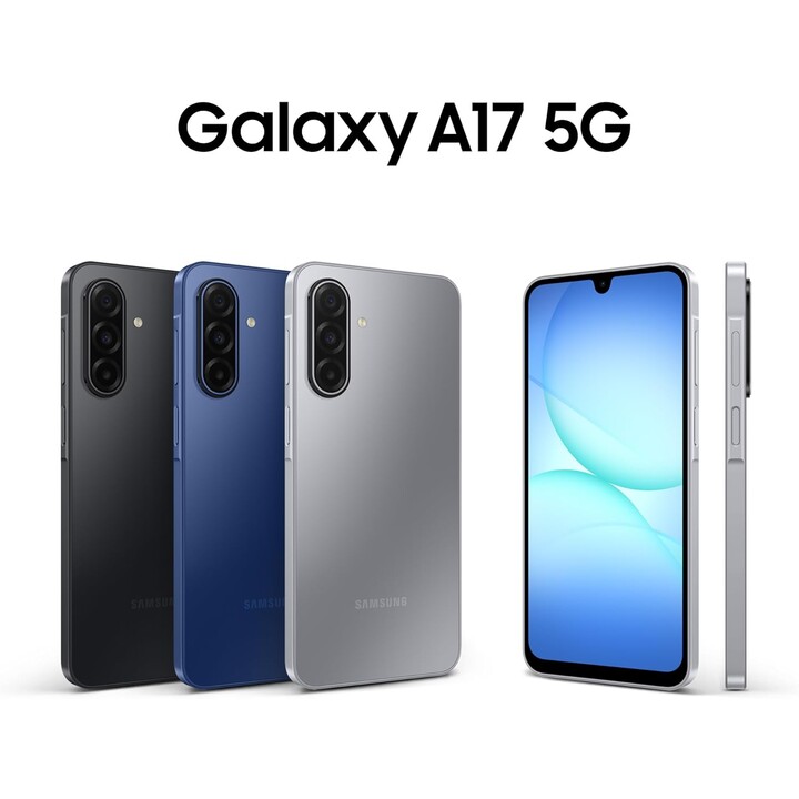 Samsung Galaxy A17 5G, 8GB RAM 256GB, AI Smartphone, Slim 7.5mm Frame, 50MP, 5000 mAh, Black