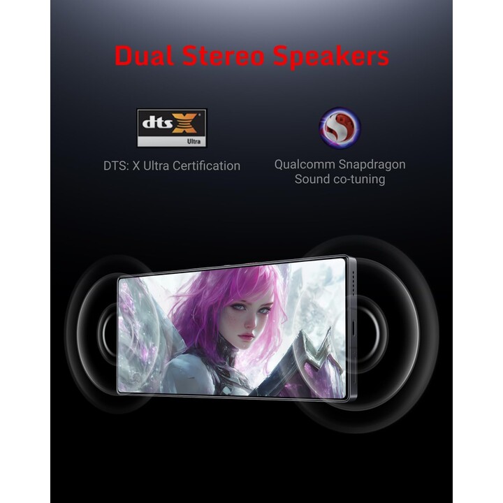 Nubia Redmagic 10S Pro 5G, 256GB 12GB RAM, 144Hz, 6.85, Nightfall, Black