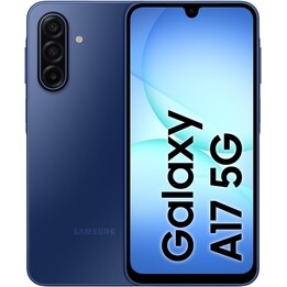 Samsung Galaxy A17 5G, 8GB RAM 256GB, teléfono inteligente AI, marco delgado de 7.5 mm, 50mp, 5000 mAh, azul