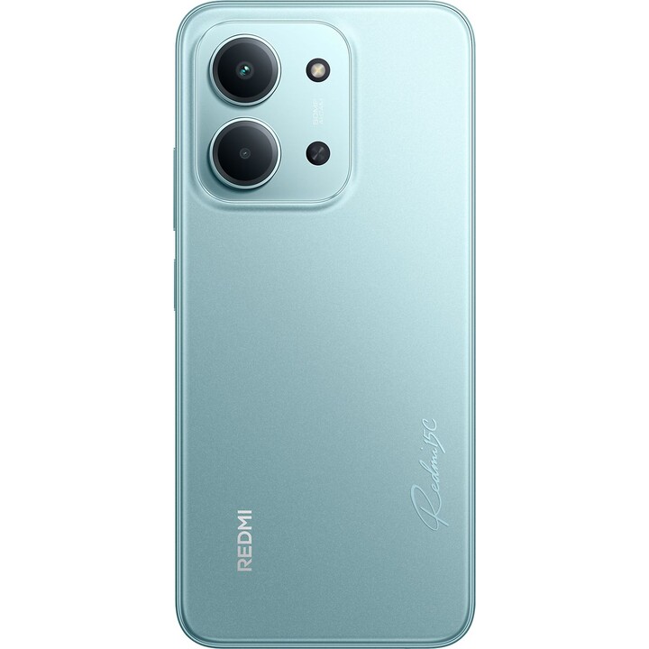 Xiaomi Redmi 15C, 256GB, 4GB RAM, 6.9 HD+, MediaTek Helio G81-Ultra, 6000 mAh, Mint Green