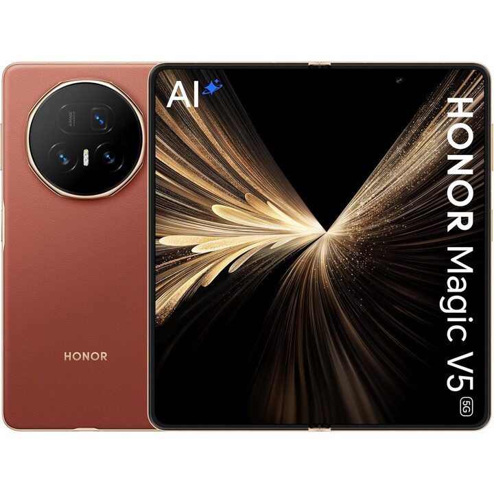 Honor Magic V5 5G, 16GB 512GB, 7.95 OLED, 5820mAh, Brown