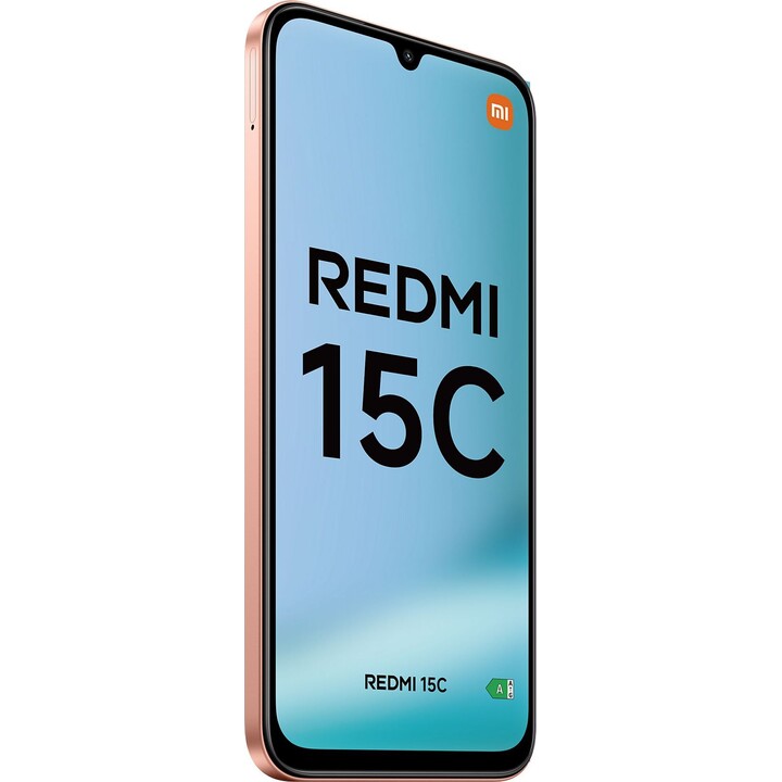 Xiaomi Redmi 15C, 256GB, 4GB RAM, 6.9 HD+, MediaTek Helio G81-Ultra, 6000 mAh, Orange