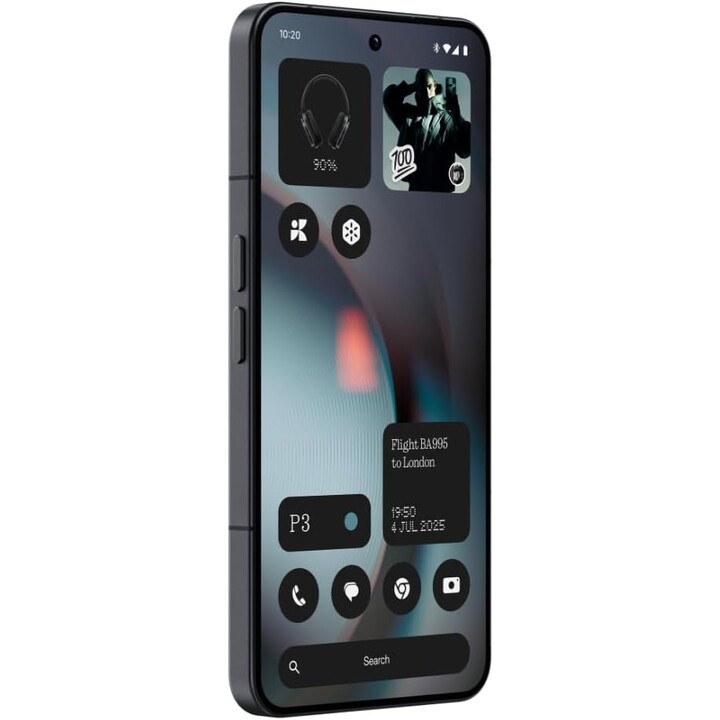 Nothing Phone 3, 16GB + 512GB, cámara triple de 50MP, 6.67 pulgadas de 120 Hz AMOLED, Glyph Matrix, Negro