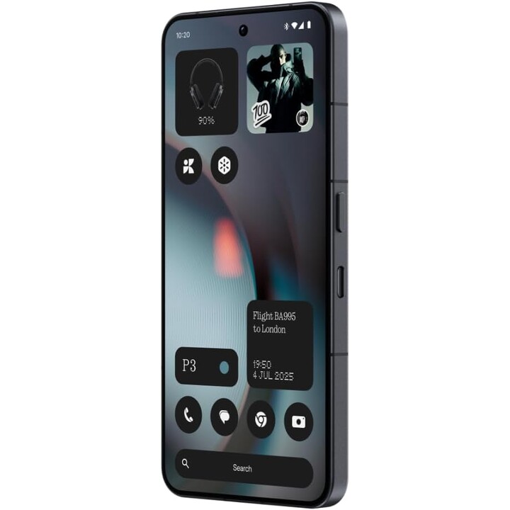 Nothing Phone 3, 16GB + 512GB, cámara triple de 50MP, 6.67 pulgadas de 120 Hz AMOLED, Glyph Matrix, Negro